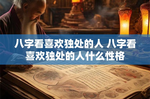 八字看喜欢独处的人 八字看喜欢独处的人什么性格