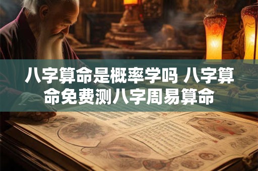 八字算命是概率学吗 八字算命免费测八字周易算命 八字算命是概率学吗 八字算命免费测八字周易算命