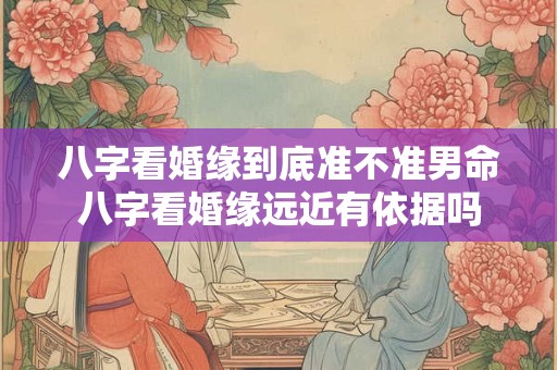 八字看婚缘到底准不准男命八字看婚缘远近有依据吗