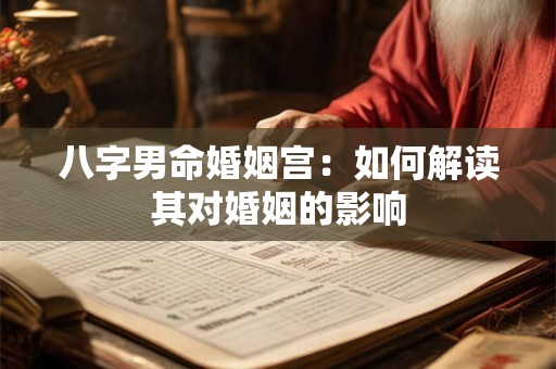 详细阅读:八字男命婚姻宫:如何解读其对婚姻的影响 八字男命婚姻宫:如何解读其对婚姻的影响
