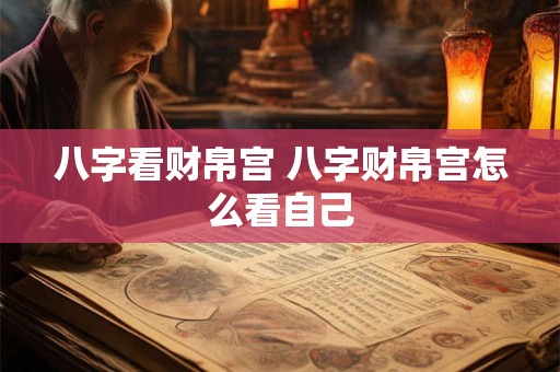 八字看财帛宫 八字财帛宫怎么看自己