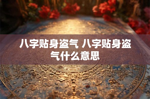 八字贴身盗气 八字贴身盗气什么意思