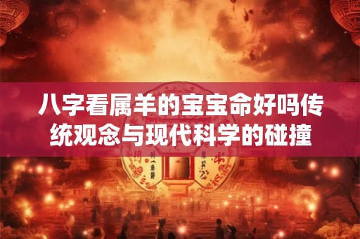 八字看属羊的宝宝命好吗传统观念与现代科学的碰撞
