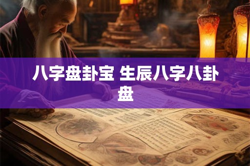 八字盘卦宝 生辰八字八卦盘