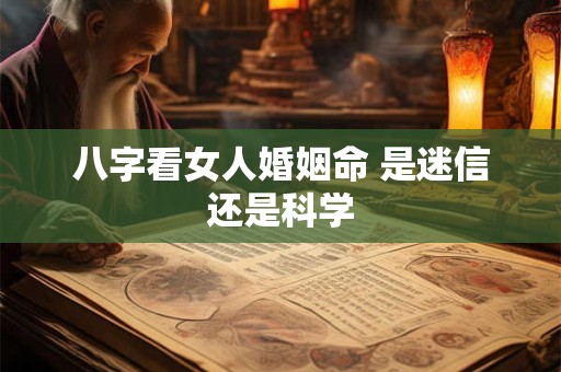 八字看女人婚姻命 是迷信还是科学