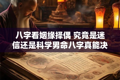 八字看姻缘择偶 究竟是迷信还是科学男命八字真能决定一切吗