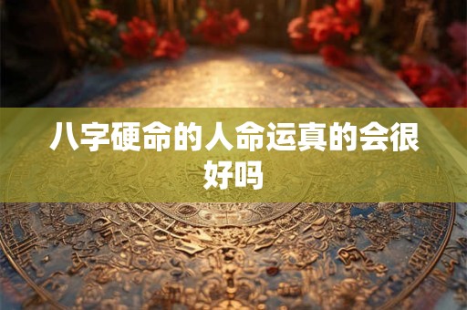 八字硬命的人命运真的会很好吗 八字硬命的人命运真的会很好吗