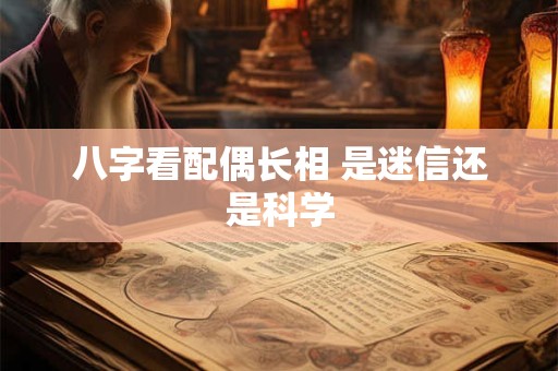 八字看配偶长相 是迷信还是科学