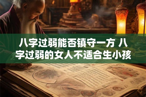 八字过弱能否镇守一方 八字过弱的女人不适合生小孩吗