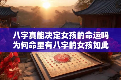 八字真能决定女孩的命运吗为何命里有八字的女孩如此之多