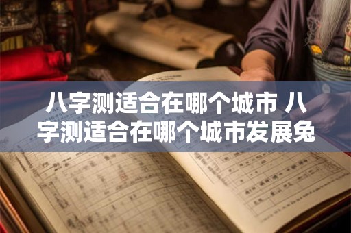 八字测适合在哪个城市 八字测适合在哪个城市发展兔费