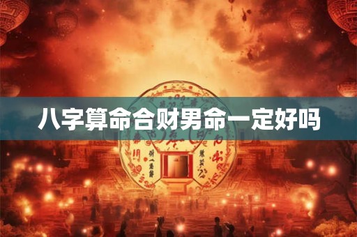 八字算命合财男命一定好吗