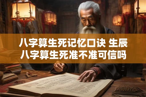 八字算生死记忆口诀 生辰八字算生死准不准可信吗