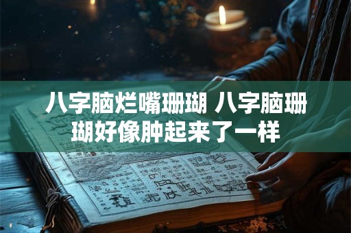 八字脑烂嘴珊瑚 八字脑珊瑚好像肿起来了一样 八字脑烂嘴珊瑚 八字脑珊瑚好像肿起来了一样