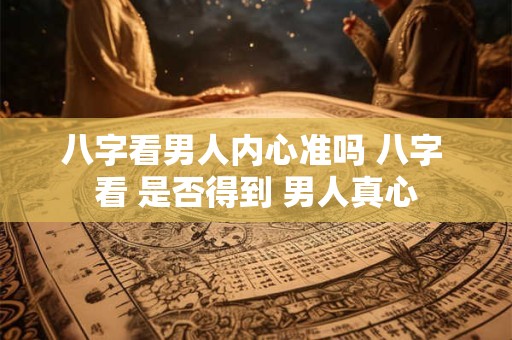 八字看男人内心准吗 八字 看 是否得到 男人真心