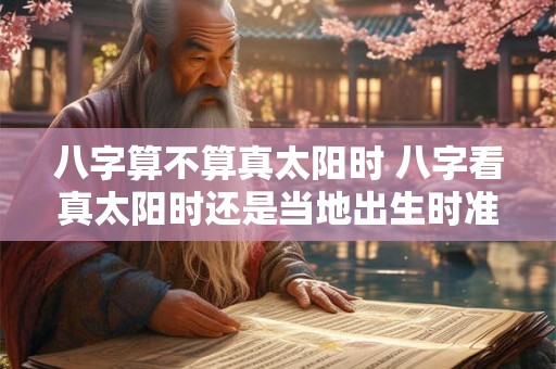 八字算不算真太阳时 八字看真太阳时还是当地出生时准确 八字算不算真太阳时 八字看真太阳时还是当地出生时准确