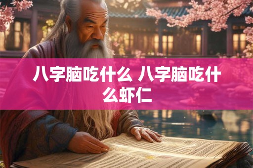 八字脑吃什么 八字脑吃什么虾仁