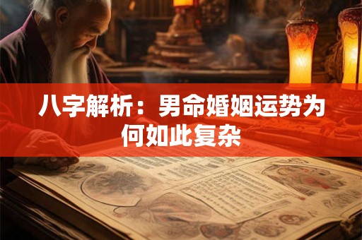 八字解析：男命婚姻运势为何如此复杂