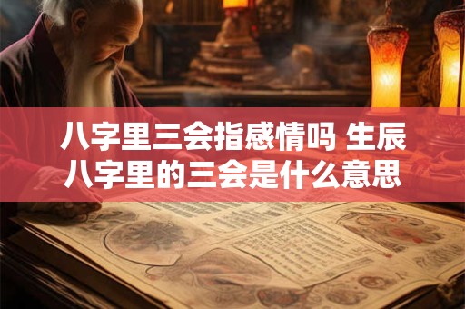 八字里三会指感情吗 生辰八字里的三会是什么意思