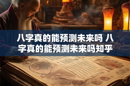 八字真的能预测未来吗 八字真的能预测未来吗知乎