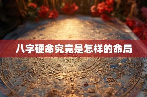 八字硬命究竟是怎样的命局