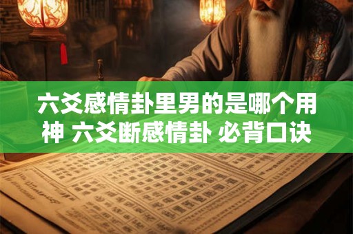 六爻感情卦里男的是哪个用神 六爻断感情卦 必背口诀