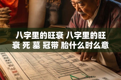 八字里的旺衰 八字里的旺衰 死 墓 冠带 胎什么时么意思