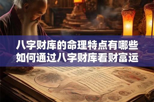 八字财库的命理特点有哪些如何通过八字财库看财富运势