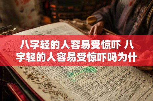 八字轻的人容易受惊吓 八字轻的人容易受惊吓吗为什么