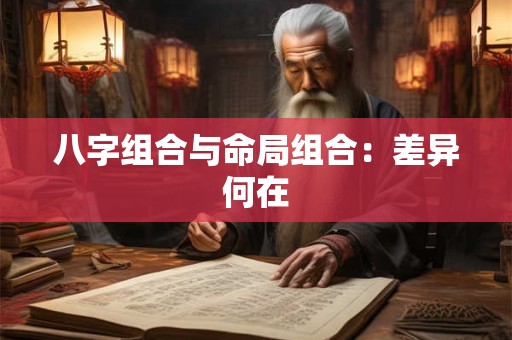 八字组合与命局组合：差异何在