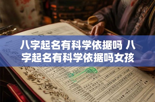 八字起名有科学依据吗 八字起名有科学依据吗女孩