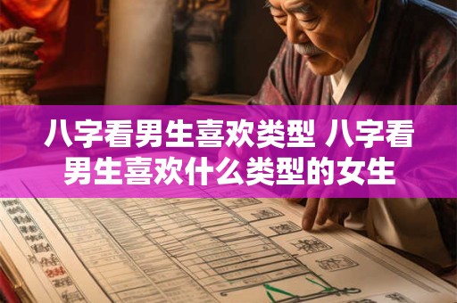 八字看男生喜欢类型 八字看男生喜欢什么类型的女生