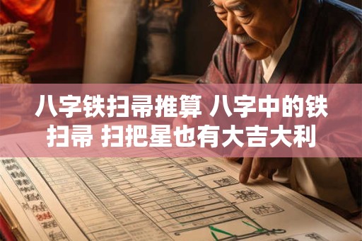 八字铁扫帚推算 八字中的铁扫帚 扫把星也有大吉大利