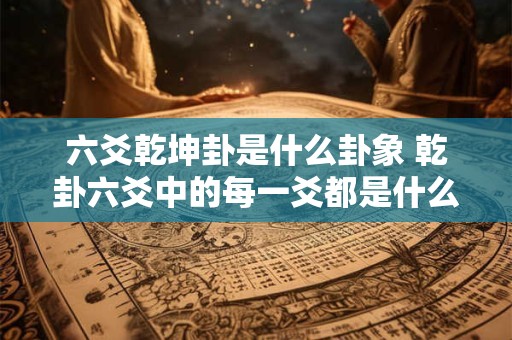 六爻乾坤卦是什么卦象 乾卦六爻中的每一爻都是什么爻 六爻乾坤卦是什么卦象 乾卦六爻中的每一爻都是什么爻