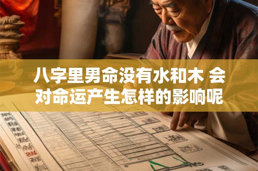 八字里男命没有水和木 会对命运产生怎样的影响呢