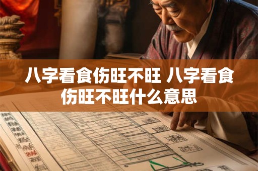 八字看食伤旺不旺 八字看食伤旺不旺什么意思