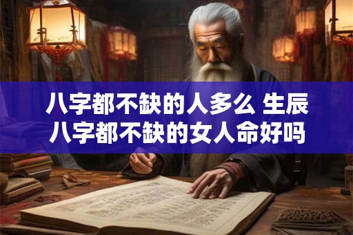 八字都不缺的人多么 生辰八字都不缺的女人命好吗