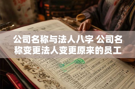 公司名称与法人八字 公司名称变更法人变更原来的员工有影响吗