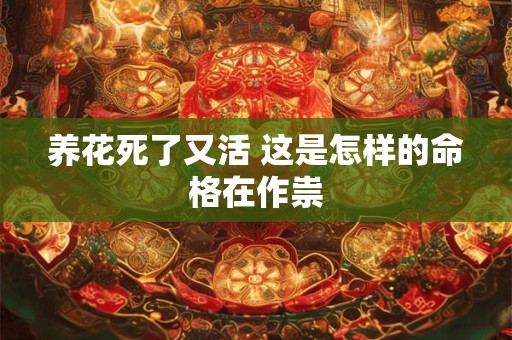 养花死了又活 这是怎样的命格在作祟