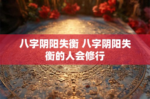八字阴阳失衡 八字阴阳失衡的人会修行 八字阴阳失衡 八字阴阳失衡的人会修行