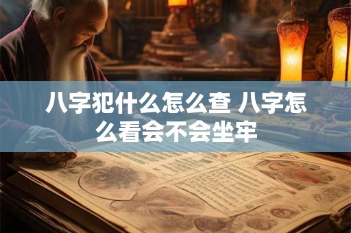 八字犯什么怎么查 八字怎么看会不会坐牢