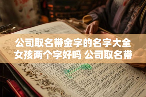 公司取名带金字的名字大全女孩两个字好吗 公司取名带金字的名字大全女孩两个字好吗怎么取