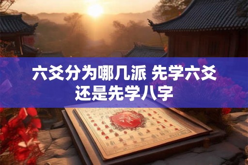 六爻分为哪几派 先学六爻还是先学八字