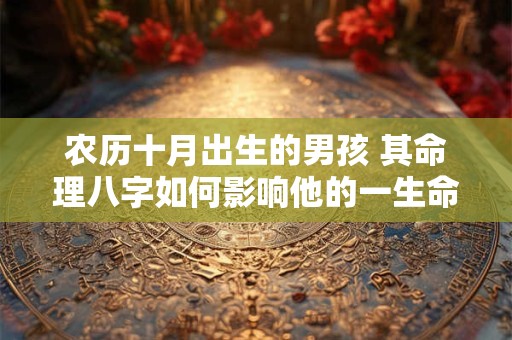 农历十月出生的男孩 其命理八字如何影响他的一生命运