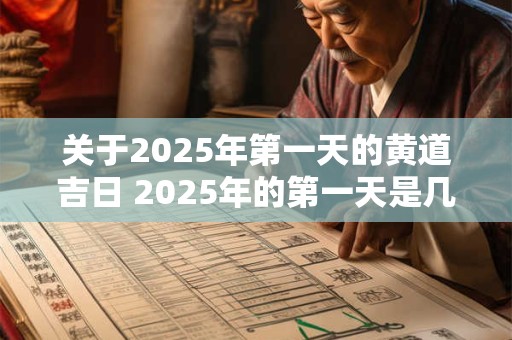 关于2026年第一天的黄道吉日 2026年的第一天是几月几日星期几