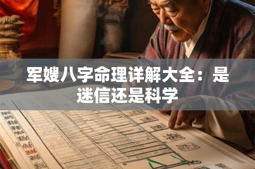 军嫂八字命理详解大全:是迷信还是科学 军嫂八字命理详解大全:是迷信还是科学