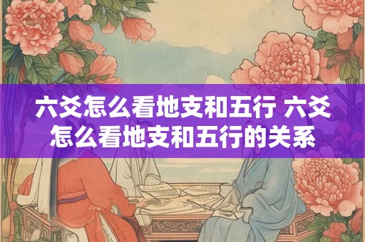 六爻怎么看地支和五行 六爻怎么看地支和五行的关系