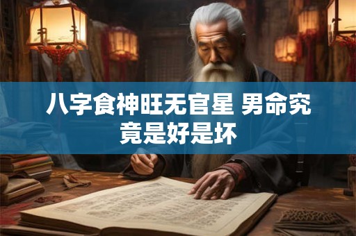 八字食神旺无官星 男命究竟是好是坏