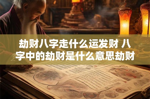 劫财八字走什么运发财 八字中的劫财是什么意思劫财为什么会导致破财