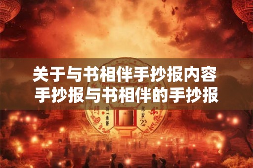关于与书相伴手抄报内容 手抄报与书相伴的手抄报